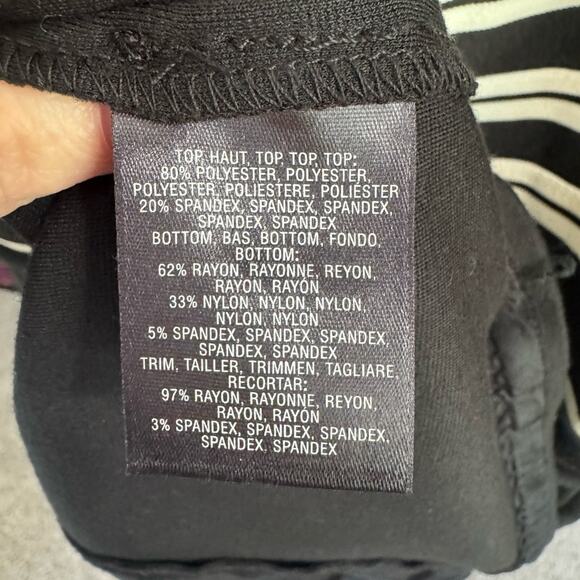 Maeve Anthropologie Black & White Dress Size 2 Petite - Picture 8 of 8